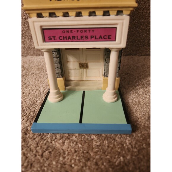 Department 56 Monopoly Collab 140 St. Charles Place "Newsstand Daily" Building - Picture 5 of 9